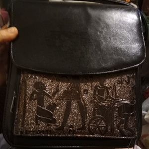 Leather Egyptian Handbag